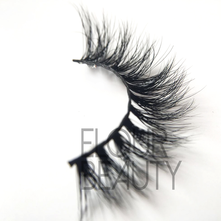 Luruxry 3D mink fur lashes with OEM package EJ44